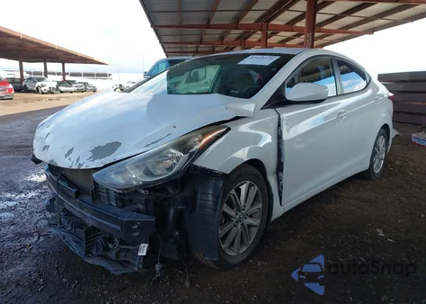 2016 Hyundai Elantra Se z USA, uszkodzony, nr VIN 5NPDH4AEXGH764673